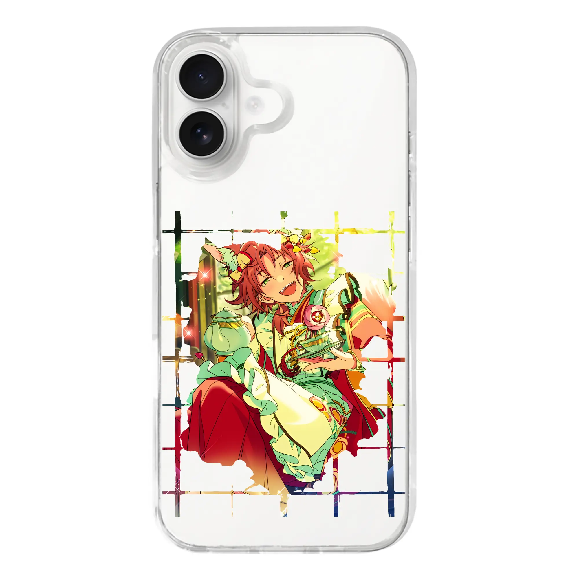 あんさん ぶる グッズ Knights 月永レオ - iPhone 17シリーズ 透明スマホケース – 薄型・耐衝撃・精密フィット保護カバー